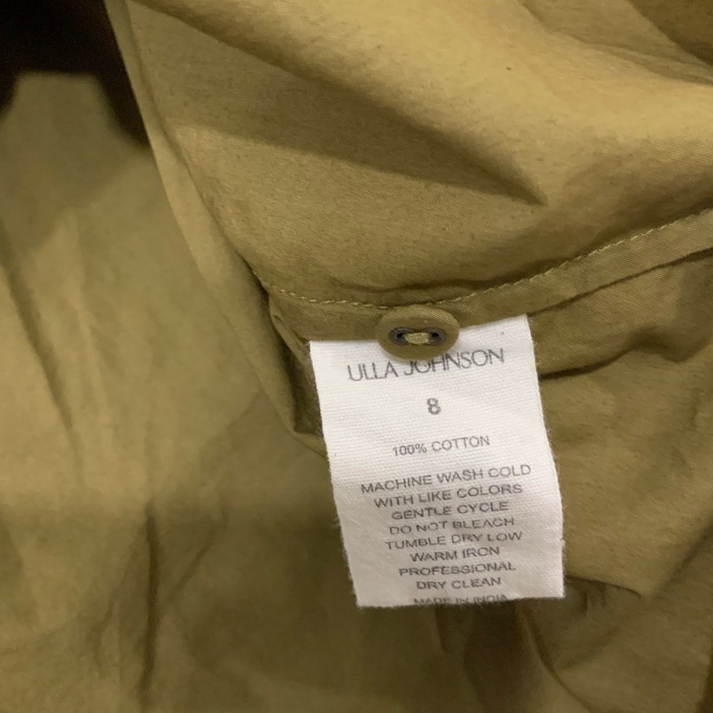 ULLA JOHNSON
Gathered Cotton-Poplin Top - Picture 11 of 12
